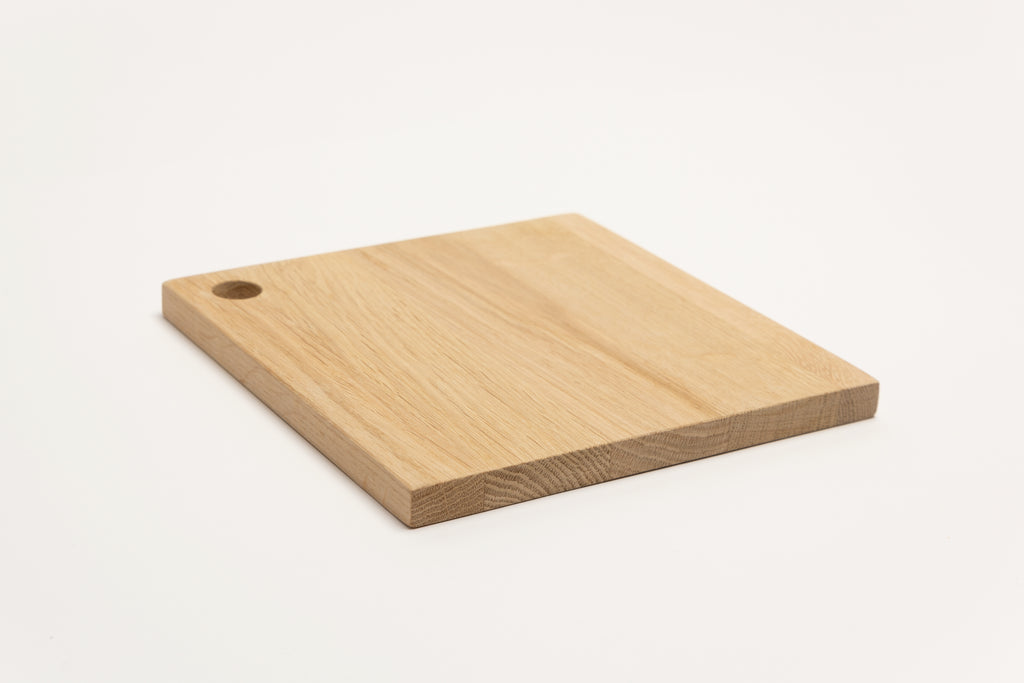 Vollholz Frühstücksbrett 4er Set Quadrat